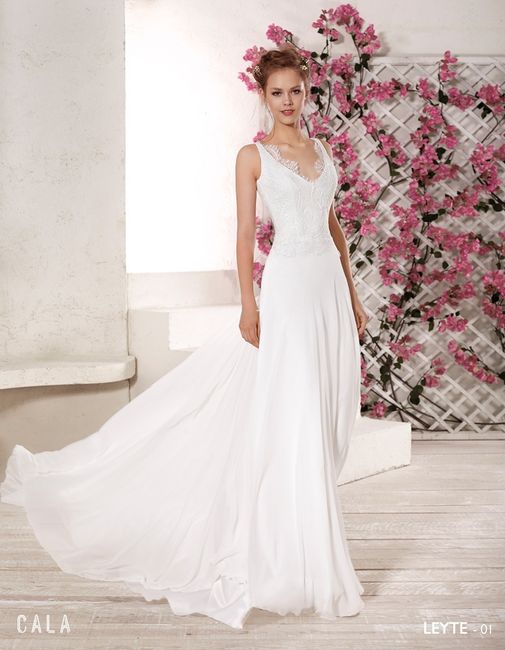 Vestidos de novia de Villais, colección Cala 25