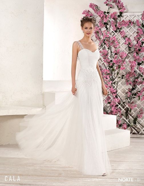 Vestidos de novia de Villais, colección Cala 33