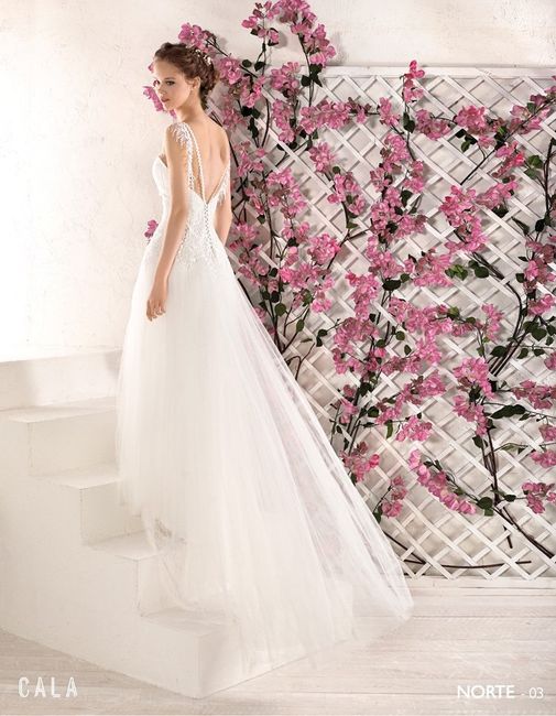 Vestidos de novia de Villais, colección Cala 34