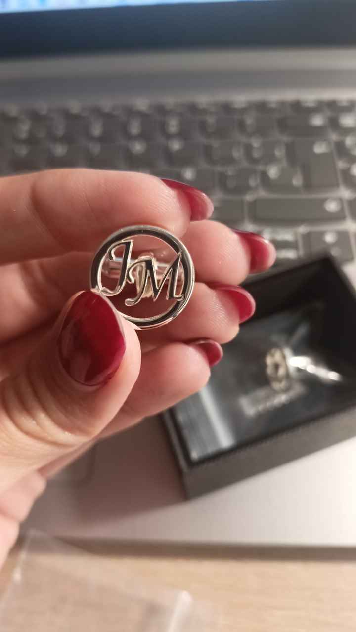 Gemelos de plata personalizados - 1