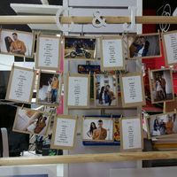 Seating plan con fotos preboda - 1