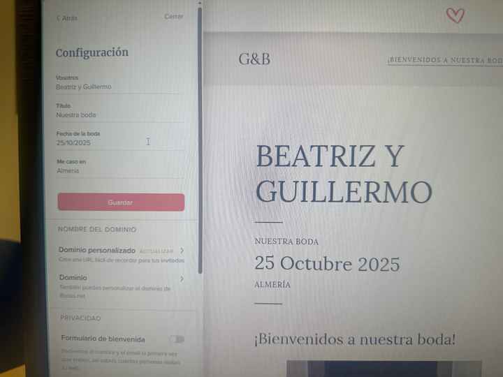 Editar menú - 1