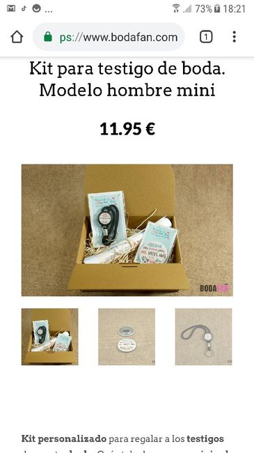 Detalles para los testigos - 1
