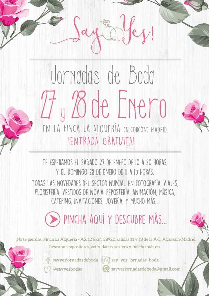 Feria Boda Alcorcon 27-28 Enero 2018