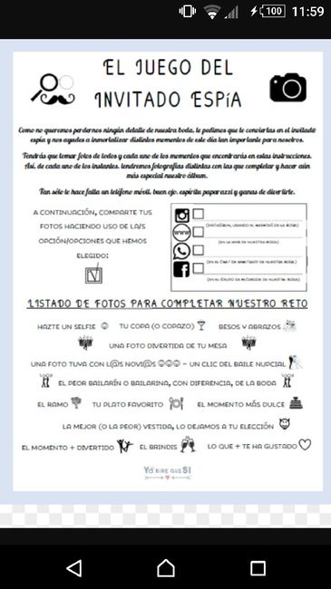 Juego espía si o no - 2