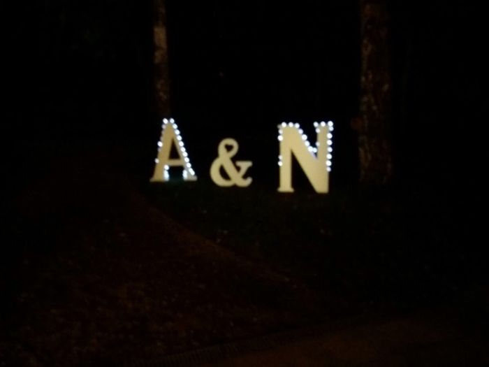  Letras luminosas con tiras leds - 1