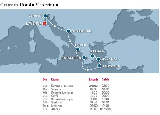 CRUCERO RONDO VENECIANO DESDE RAVENNA 10/09/2012
