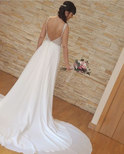 Prueba de vestido y cambio de peinado! 3