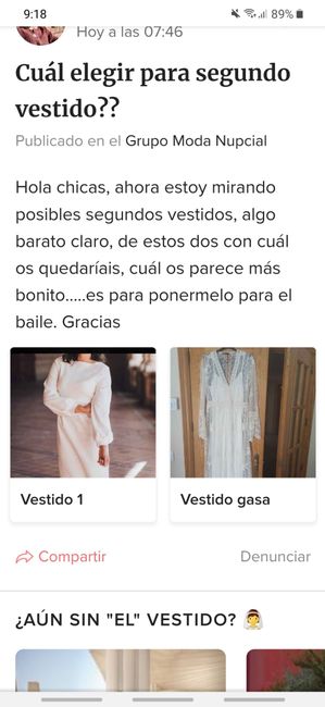 Cuál elegir para segundo vestido?? 1