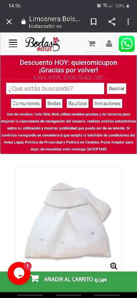 ¿Bolso limosnero para novias en la comida? - 1