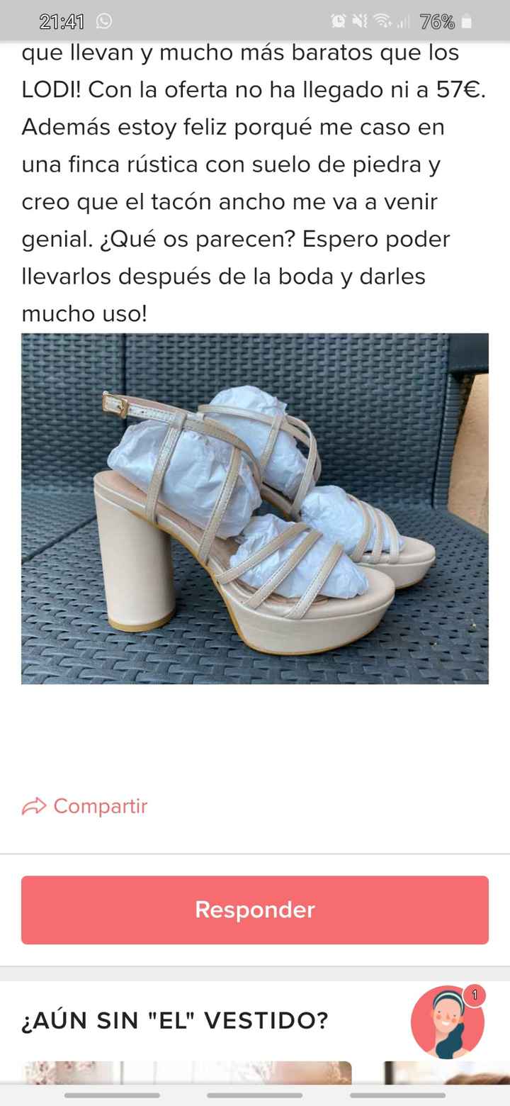 Zapatos sin tacón, Help. - 1