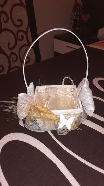 Mi cesta d arras y mi vara para llevar los anillos 😍 - 2