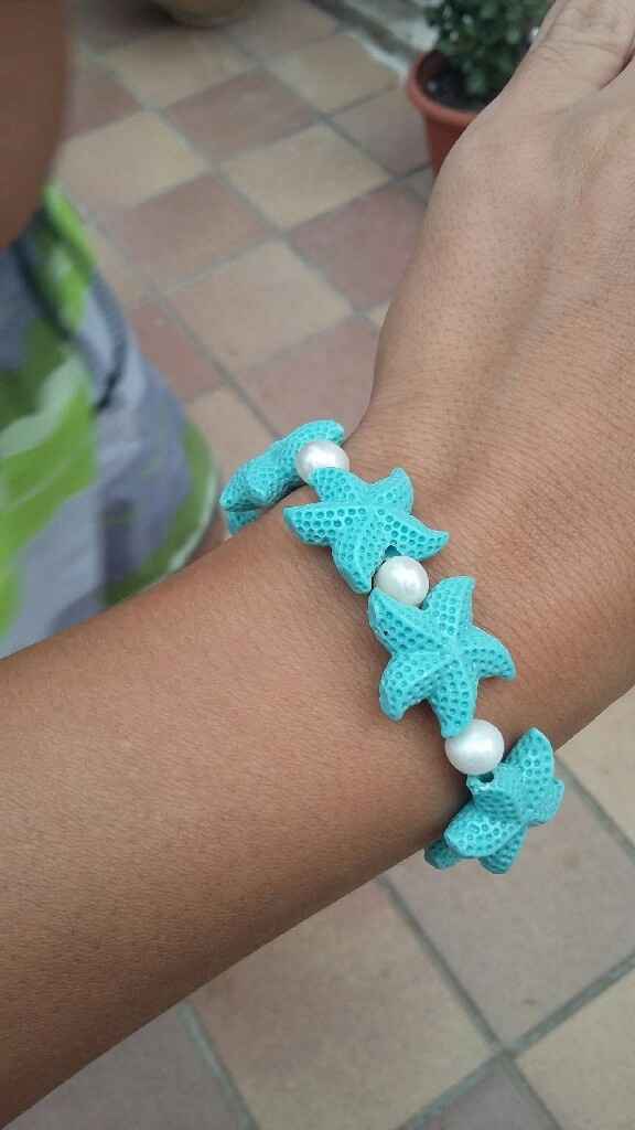 Pulsera y ramo para la playa - 1
