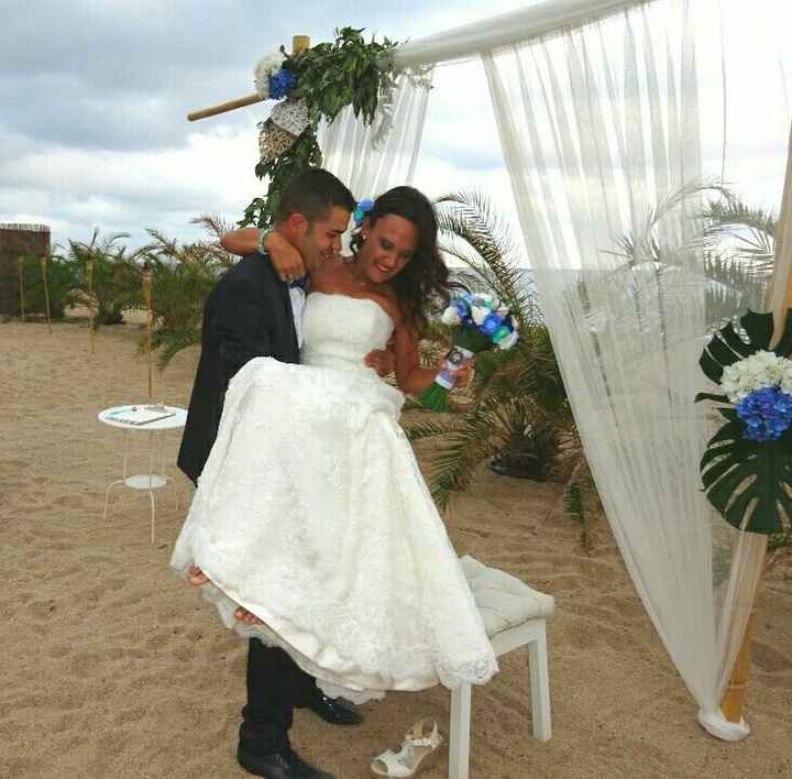 Mi boda en la playa ya pasó,muy feliz!! - 8
