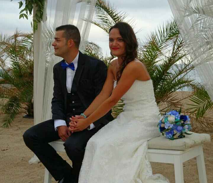 Mi boda en la playa ya pasó,muy feliz!! - 9