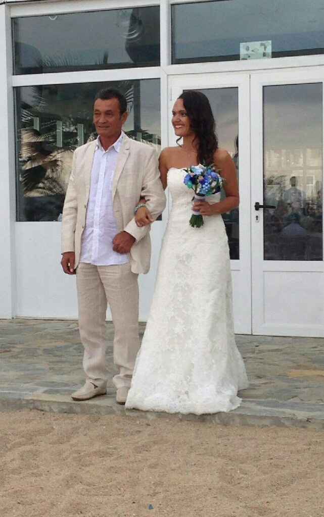 Mi boda en la playa ya pasó,muy feliz!! - 11