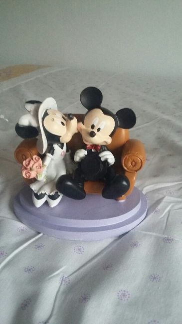 Muñeco pastel mickey y minnie - 2