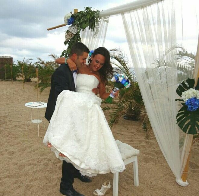 Mi boda en la playa ya pasó,muy feliz!! - 8