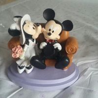 Muñeco pastel mickey y minnie - 2