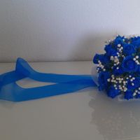 ramo de novia de porcelana