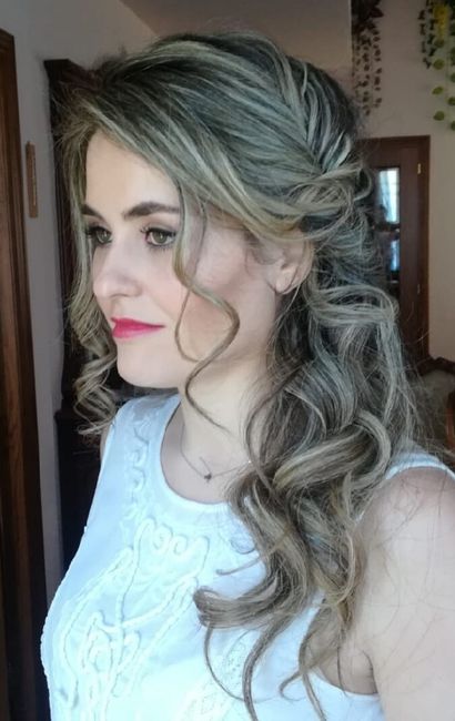Prueba maquillaje y peinado... Qué os parece? - 2