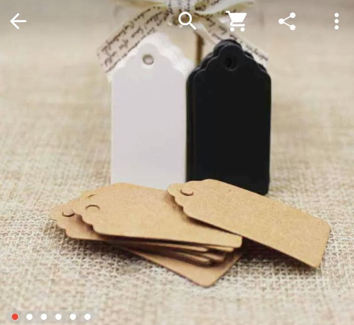 Etiquetas Kraft de Aliexpress - 1