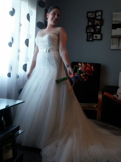 Novias que se casaron o se casan con modelos de la sposa - 1