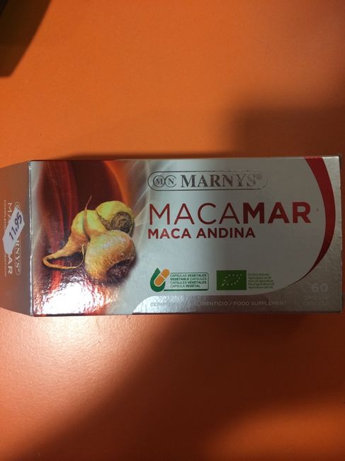 Cápsulas de maca - 1
