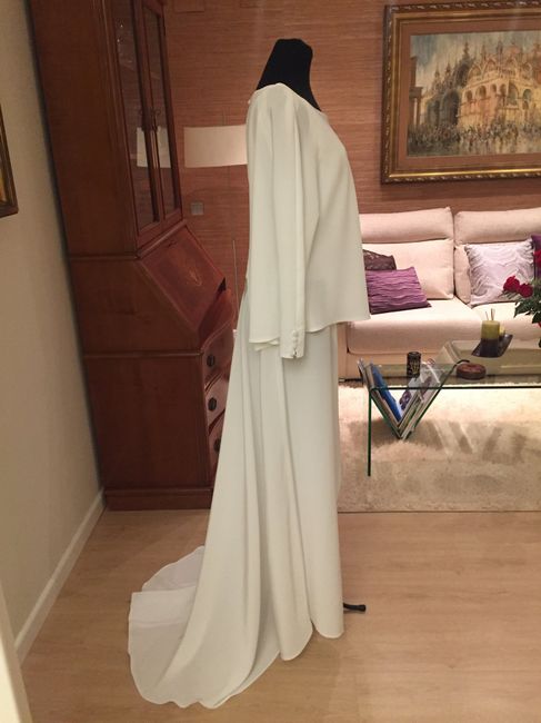 Mi vestido de novia!mañana me caso 😌 - 2