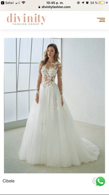 Vestido de novia 1