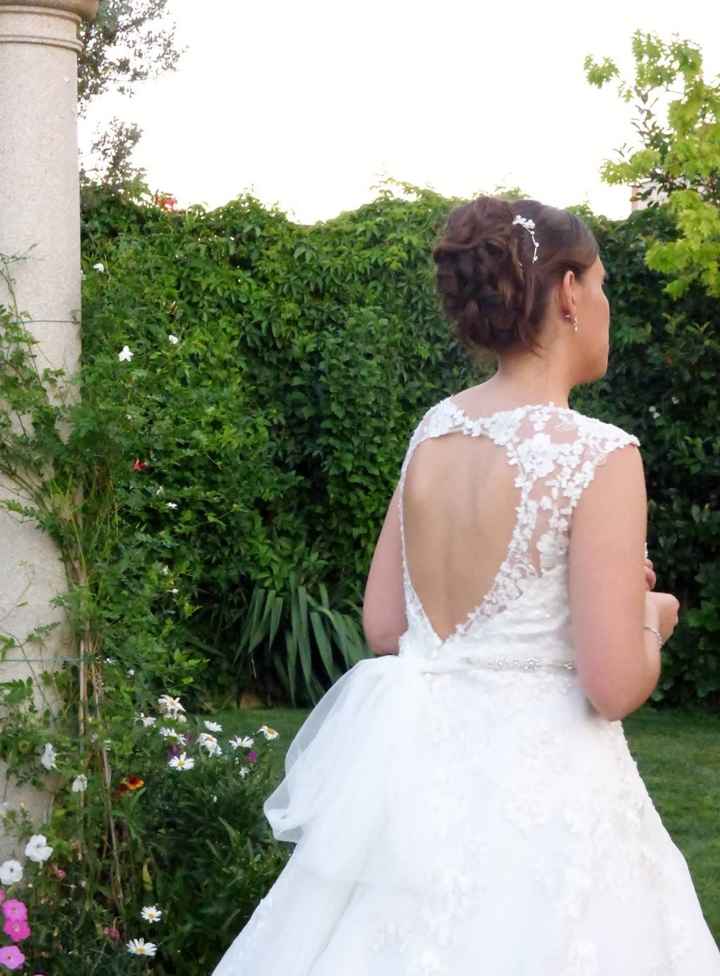 Espalda del vestido