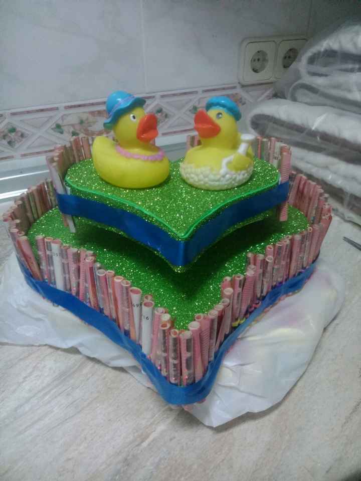 Tarta de billetes