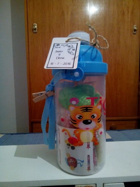 Cantimplora plastilina