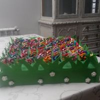 Alfileres en jardín