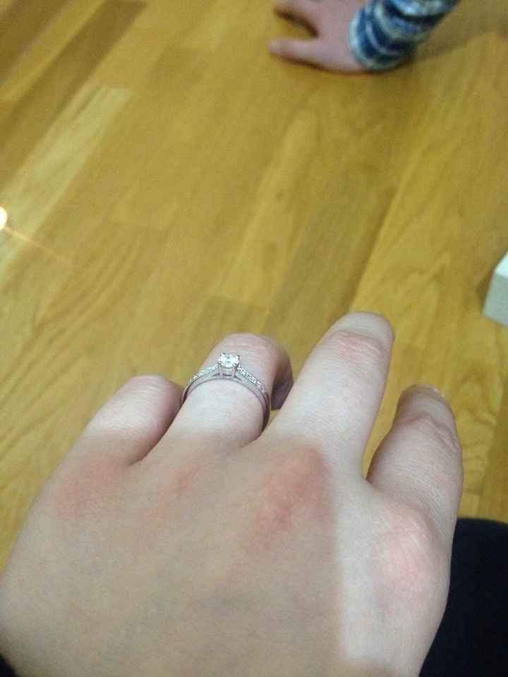 Mi super anillo de diamantes