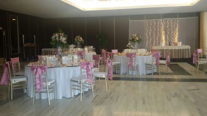 Decoración salón de boda. - 2