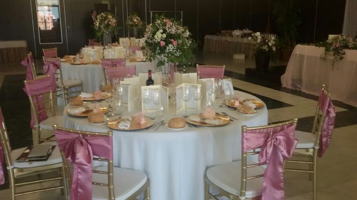 Decoración salón de boda. - 3