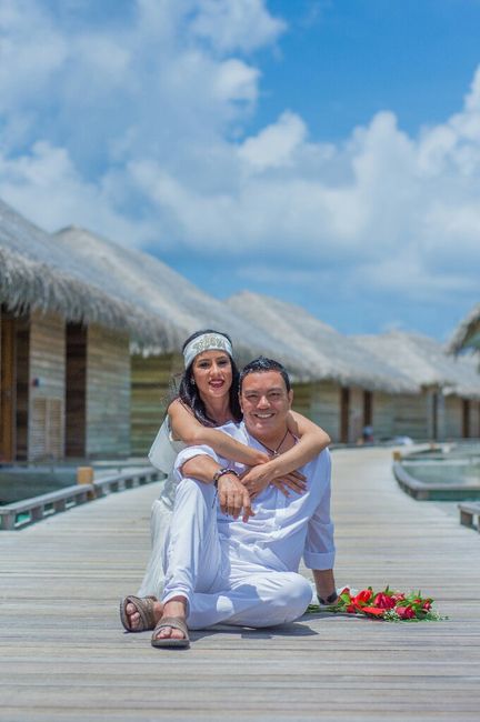 Fotos de post boda en Maldivas. - 12