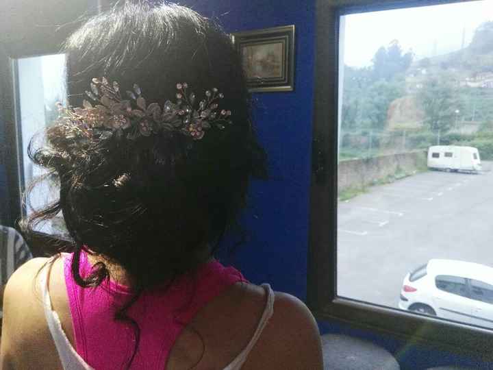 Prueba de peinado. - 2