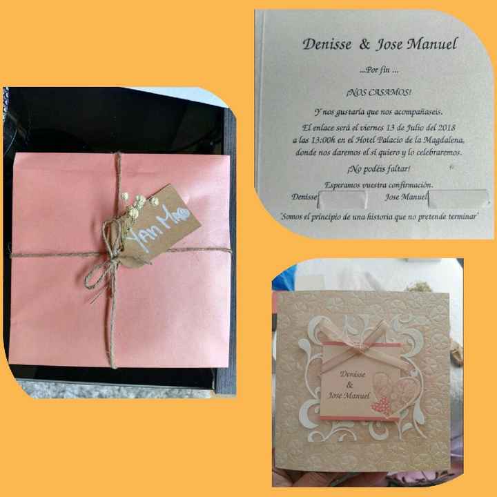Mis invitaciones listas. - 1