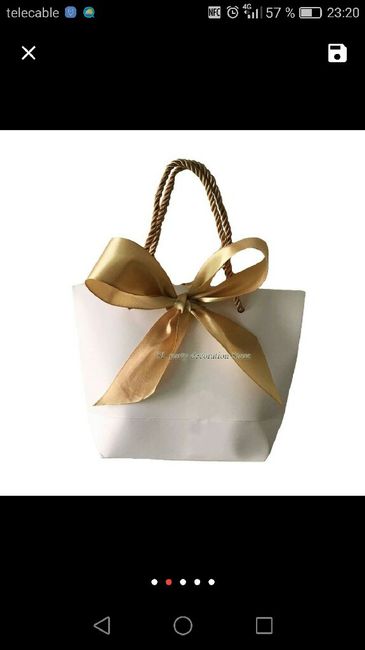  Bolsas para detalles de invitados - 1