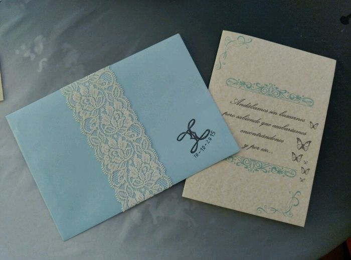 Ahora sí que sí. invitaciones acabadas. - 4