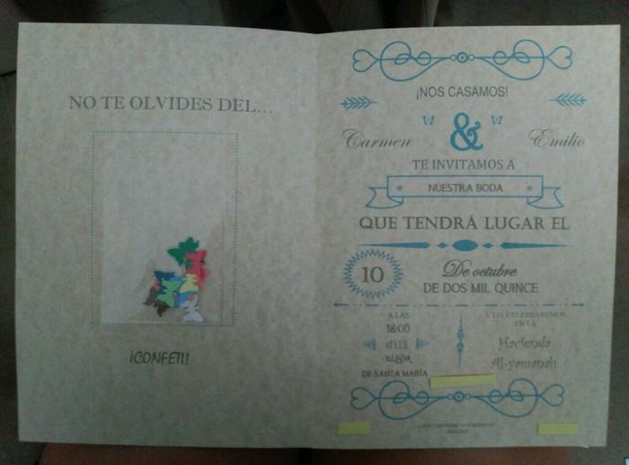 Plantillas invitaciones - 1