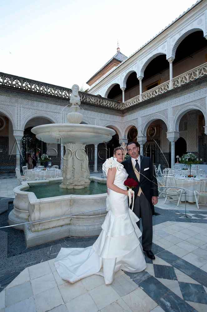 Boda en Casa Pilatos , Sevilla