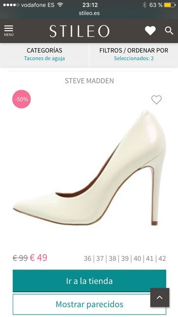 Zapatos novia cerrados - 1