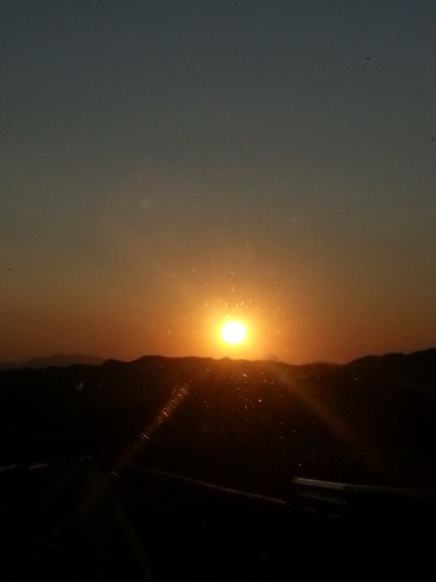 atardecer