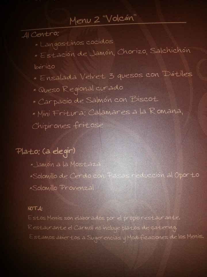 mi menu