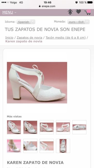 Zapatos sin tacon de vértigo - 1