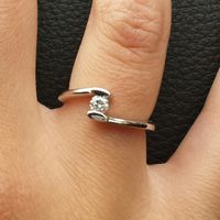 Nuestros anillos de compromiso... - 1