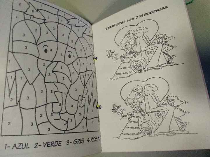  librillos de actividades boda para Niñ@s - 4